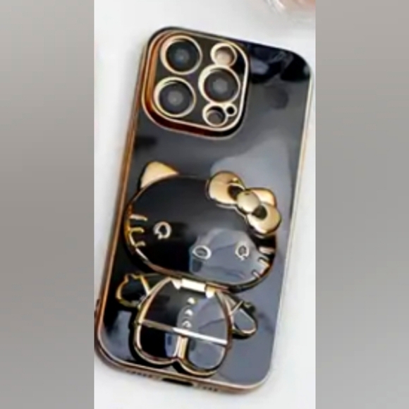 NEW Hello Kitty Dual Cellphone Stand and Mirror (NOT a phone case) - Picture 1 of 6